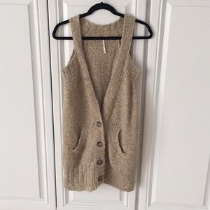 Free people sweater vest M